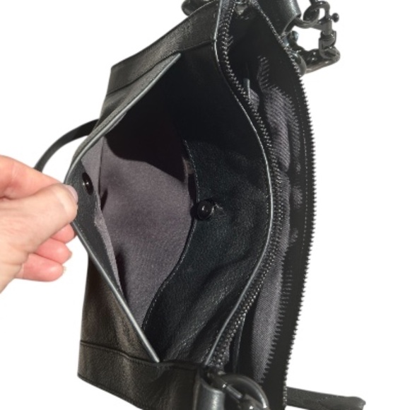 Rebecca Minkoff Leather Shoulder Bag with Stud detail - Picture 4 of 11